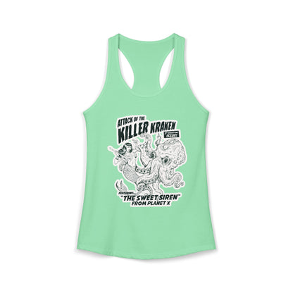 Attack of the Killer Kraken - Women's Racerback Tank