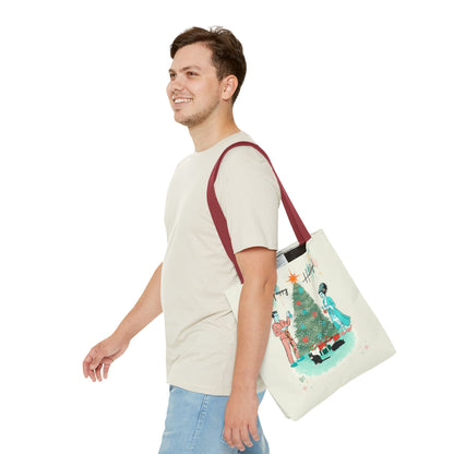 Retro Monsters Holiday - Tote Bag