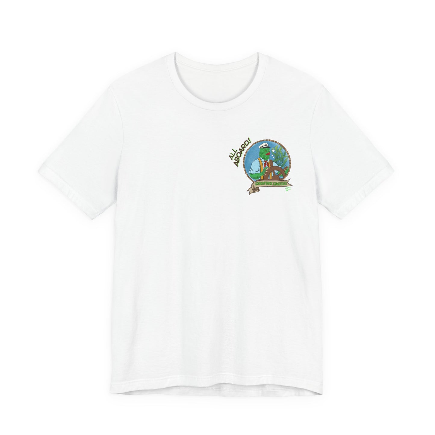 Creature Cruises  -Front/Back  Unisex Tee