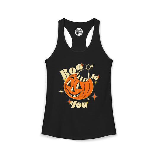 Boo to You - Women's Racerback Tank