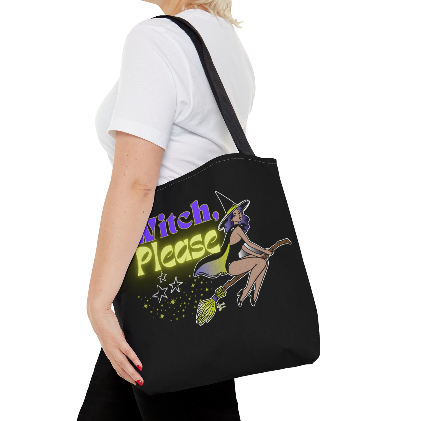 Witch, Please Broomstick - Tote Bag