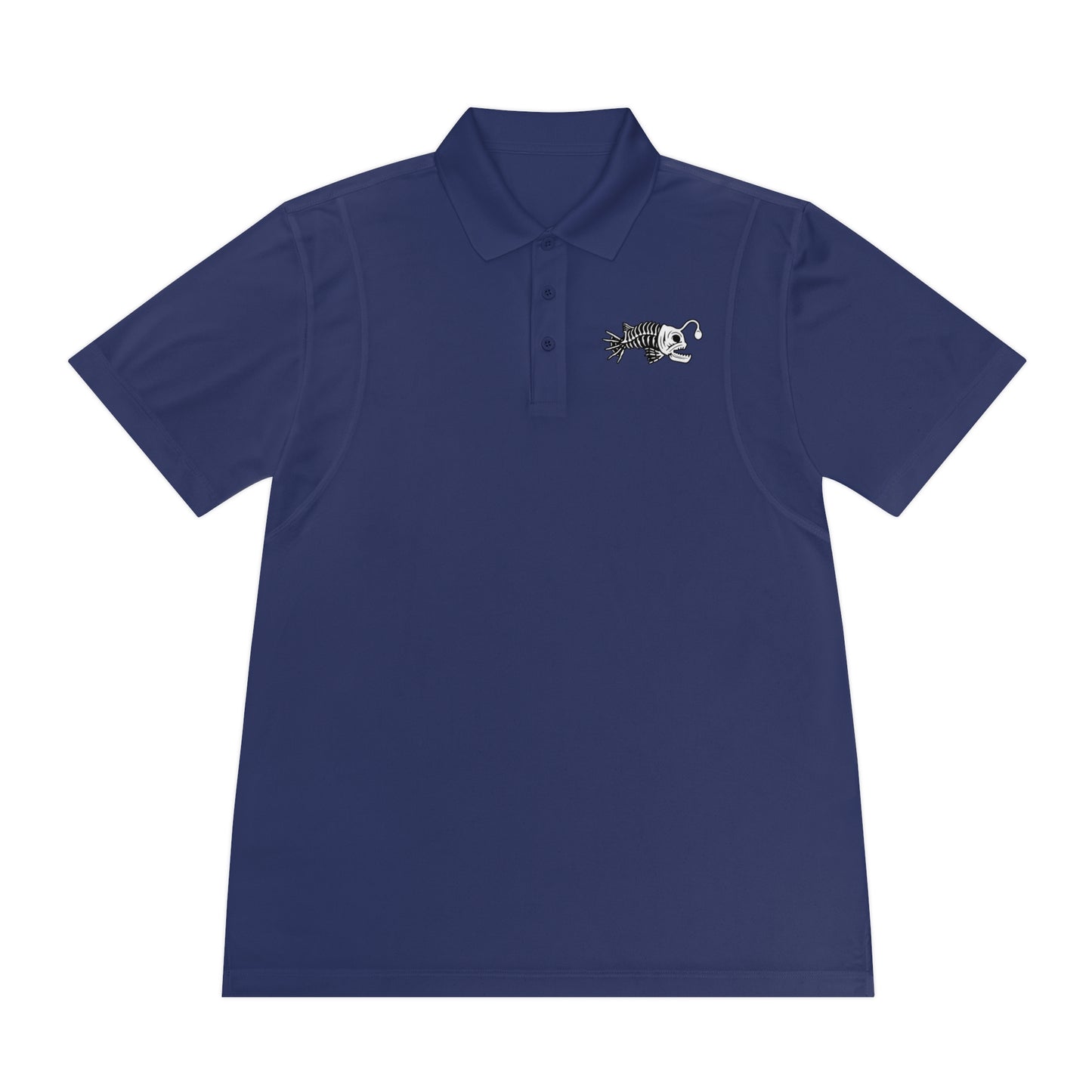 Skeleton Mermaid Graveyard  -  Men's Sport Polo Shirt