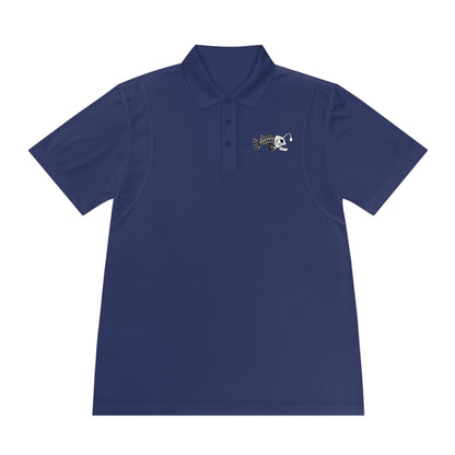 Skeleton Mermaid Graveyard  -  Men's Sport Polo Shirt
