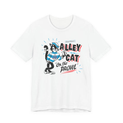 Alley Cat on the Prowl - Unisex Tee