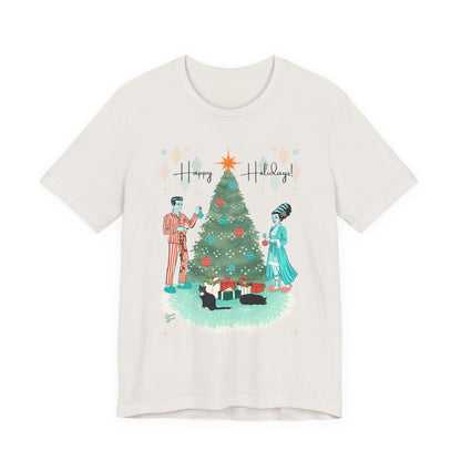 Retro Monsters Holiday  - Unisex Tee