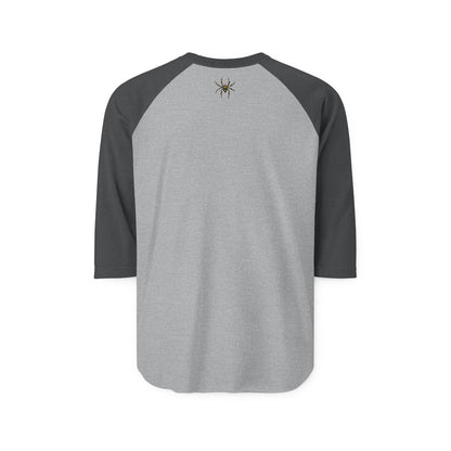 Retro Trick or Treat - Unisex Three-Quarter Sleeve Raglan Shirt