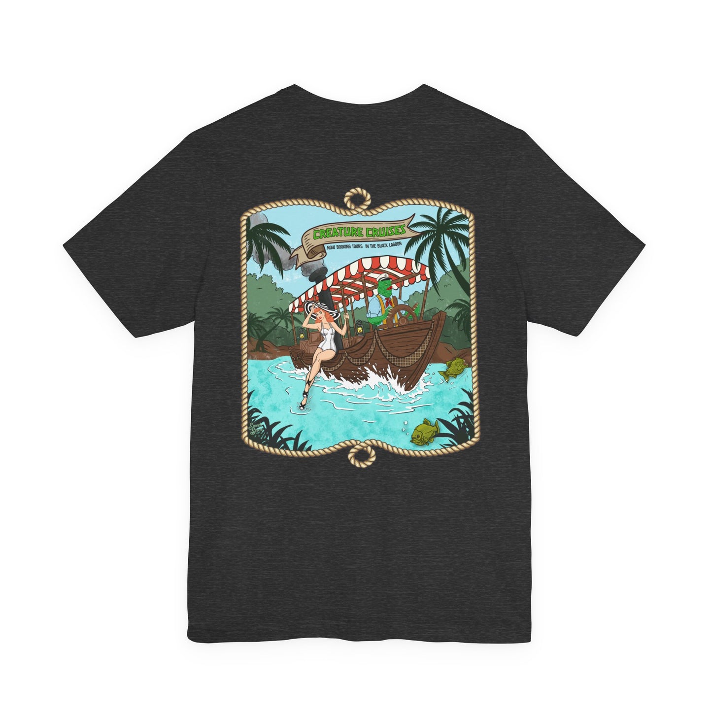 Creature Cruises  -Front/Back  Unisex Tee