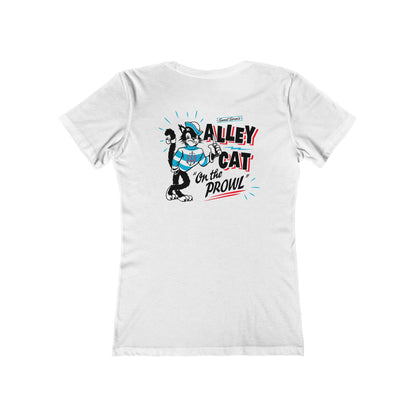 Alley Cat - Front & Back - Women's Tee