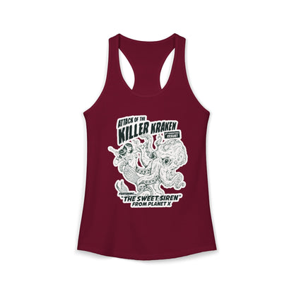 Attack of the Killer Kraken - Women's Racerback Tank