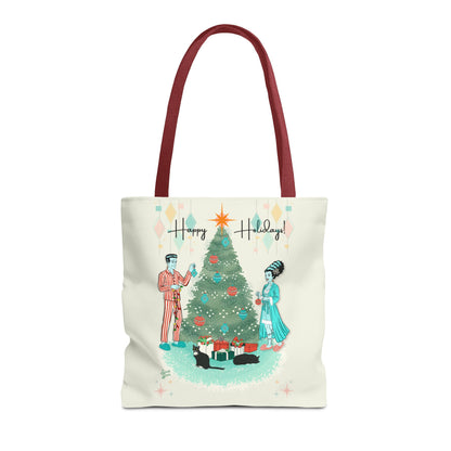 Retro Monsters Holiday - Tote Bag