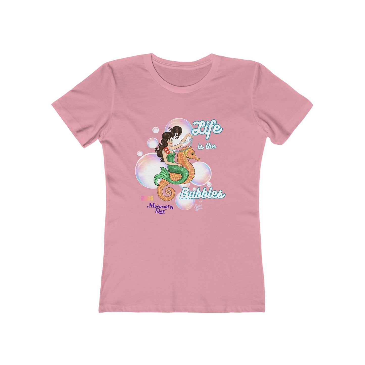 Life is the Bubbles - Mermaid's Day 2026  - Women's Tee