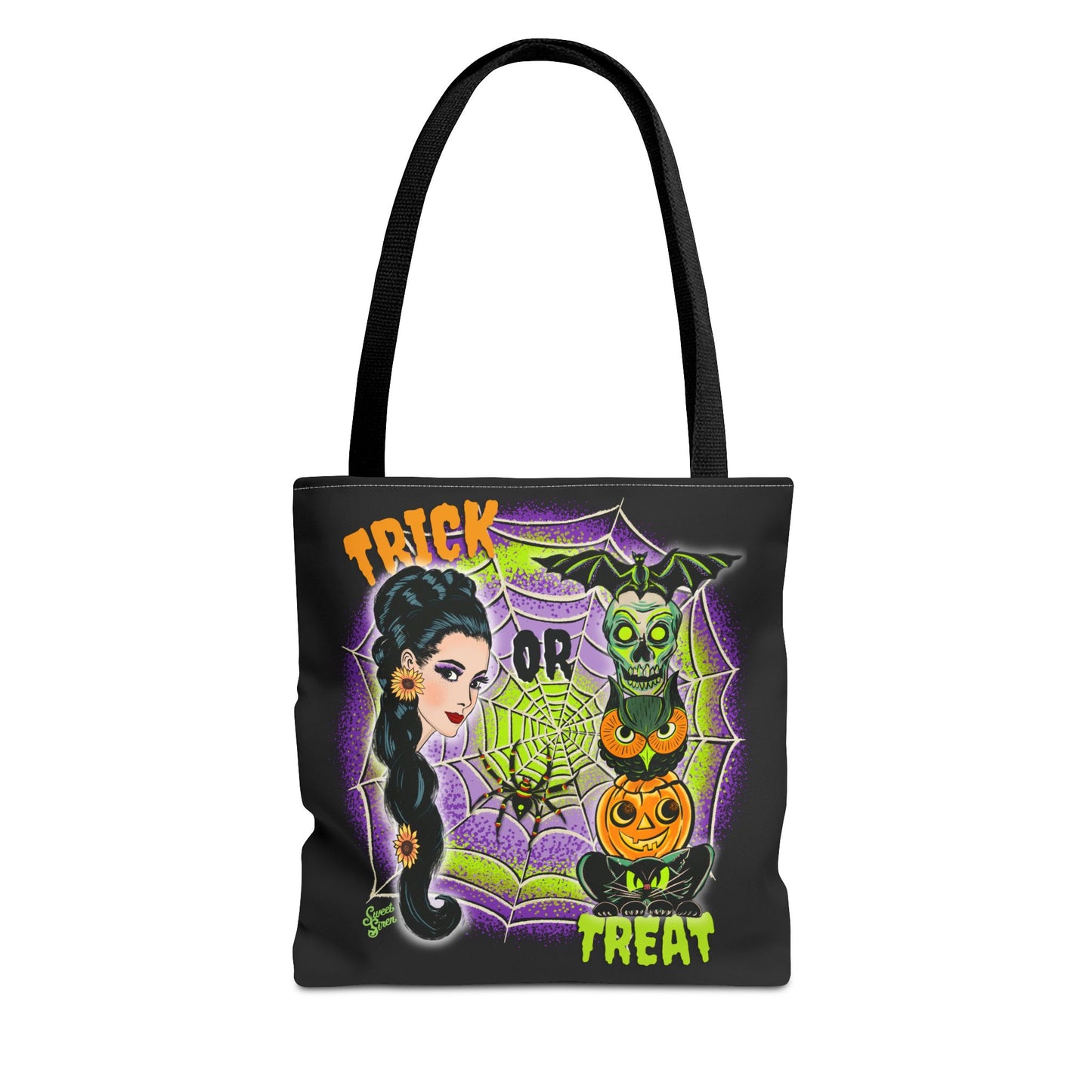Retro Trick or Treat  - Tote Bag