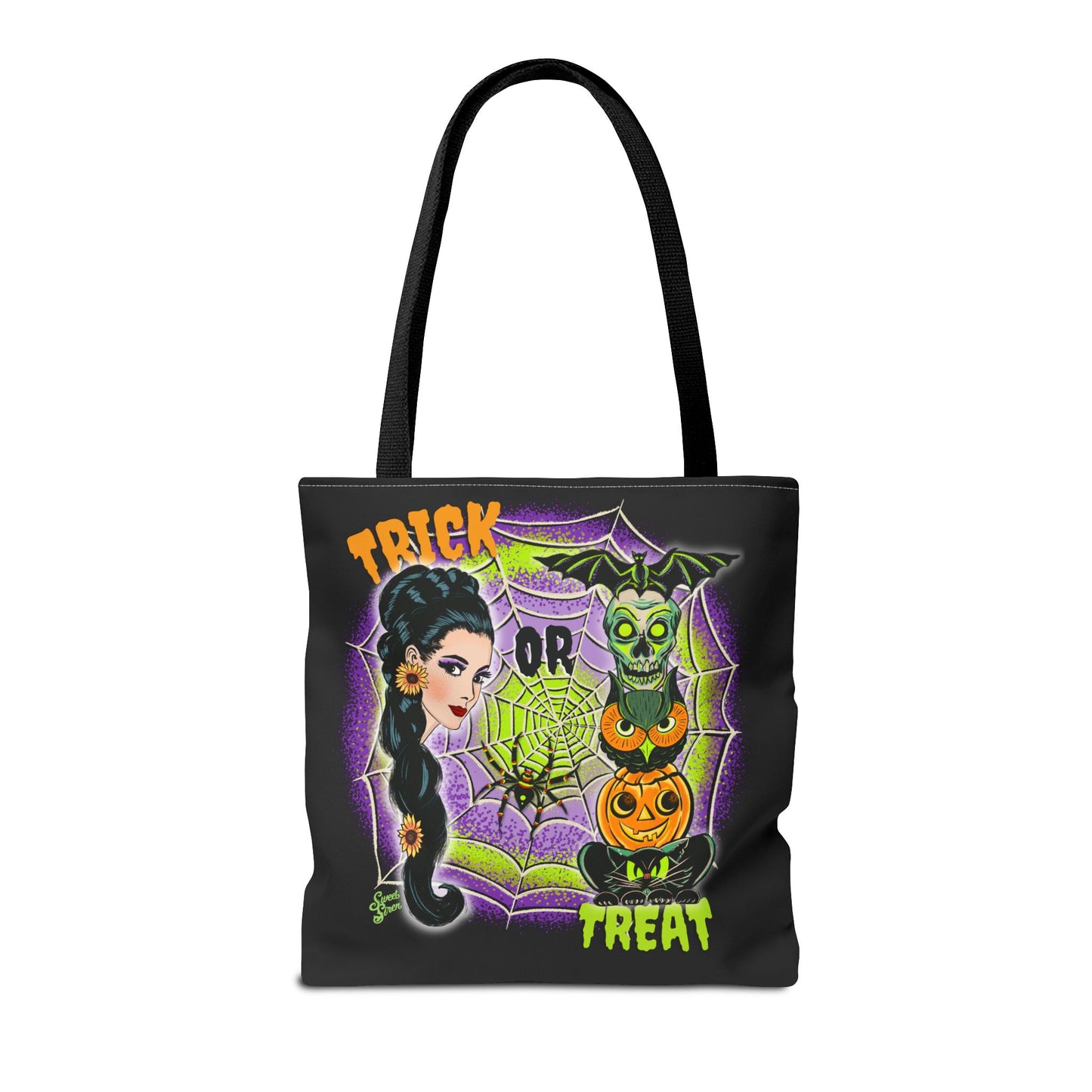 Retro Trick or Treat  - Tote Bag