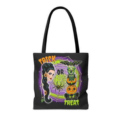 Retro Trick or Treat  - Tote Bag