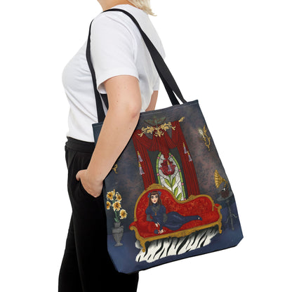 Haunted Werecat Lady  - Tote Bag