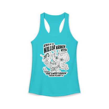 Attack of the Killer Kraken - Women's Racerback Tank