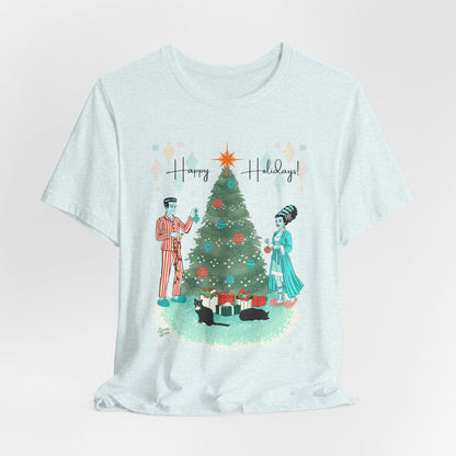 Retro Monsters Holiday  - Unisex Tee