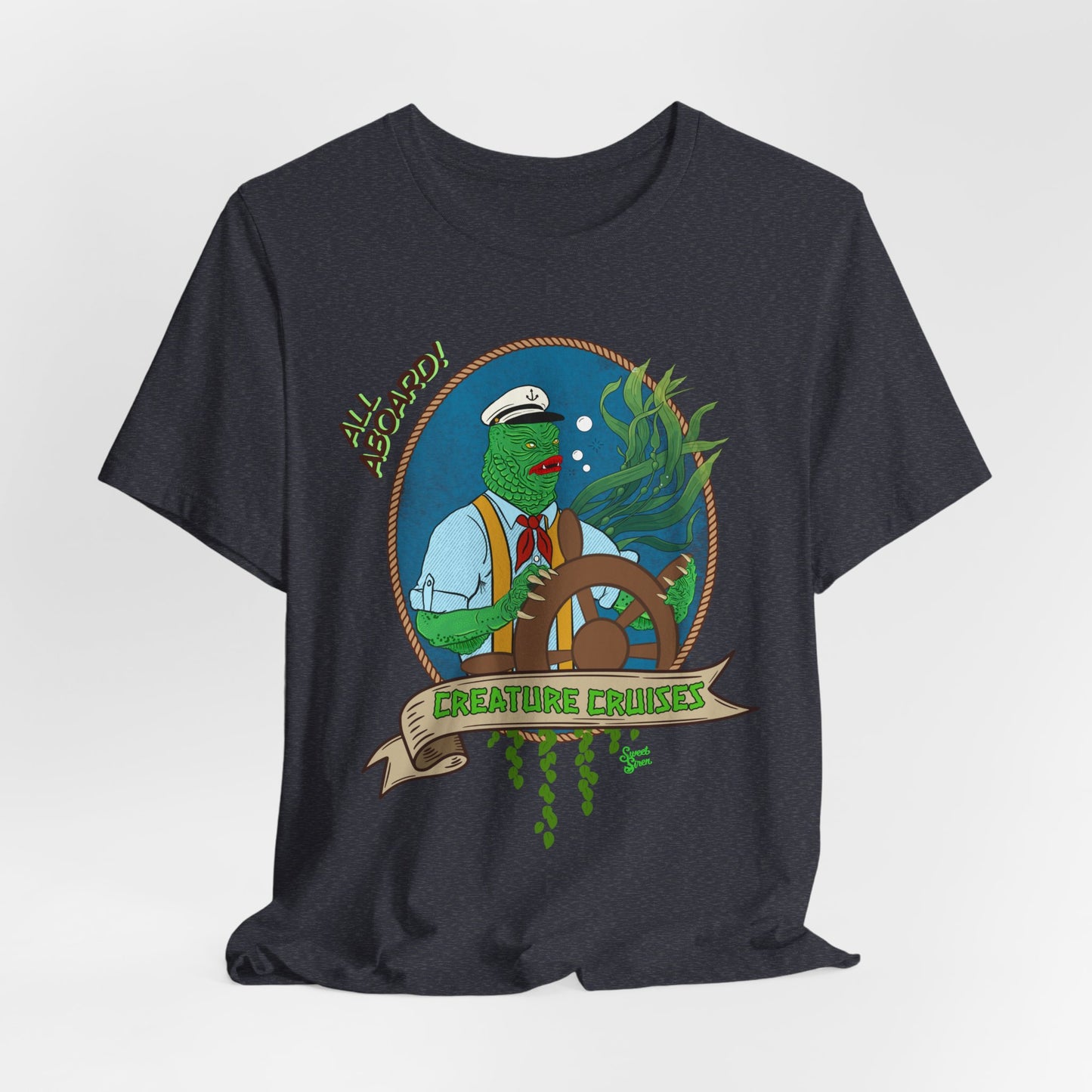 All Aboard the Creature Cruises  - Unisex Tee