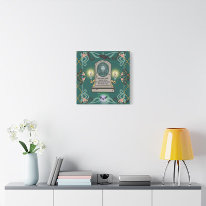 Sweet Leota -Gold Frame - Canvas Print