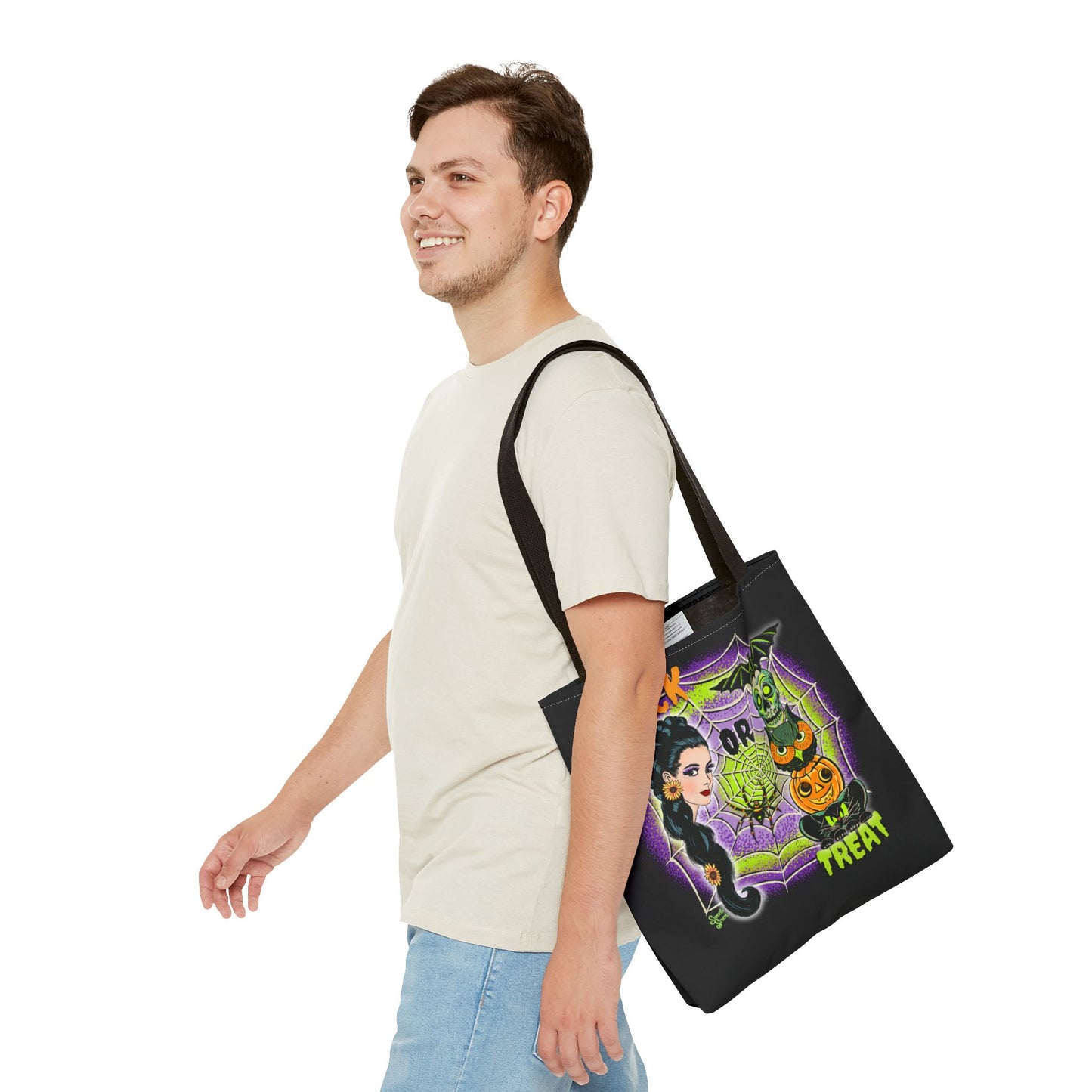 Retro Trick or Treat  - Tote Bag