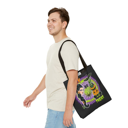 Retro Trick or Treat  - Tote Bag