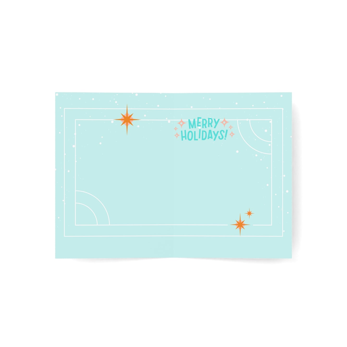 Retro Monsters Holiday  - Greeting Cards