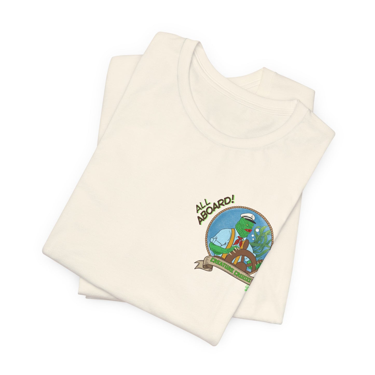 Creature Cruises  -Front/Back  Unisex Tee