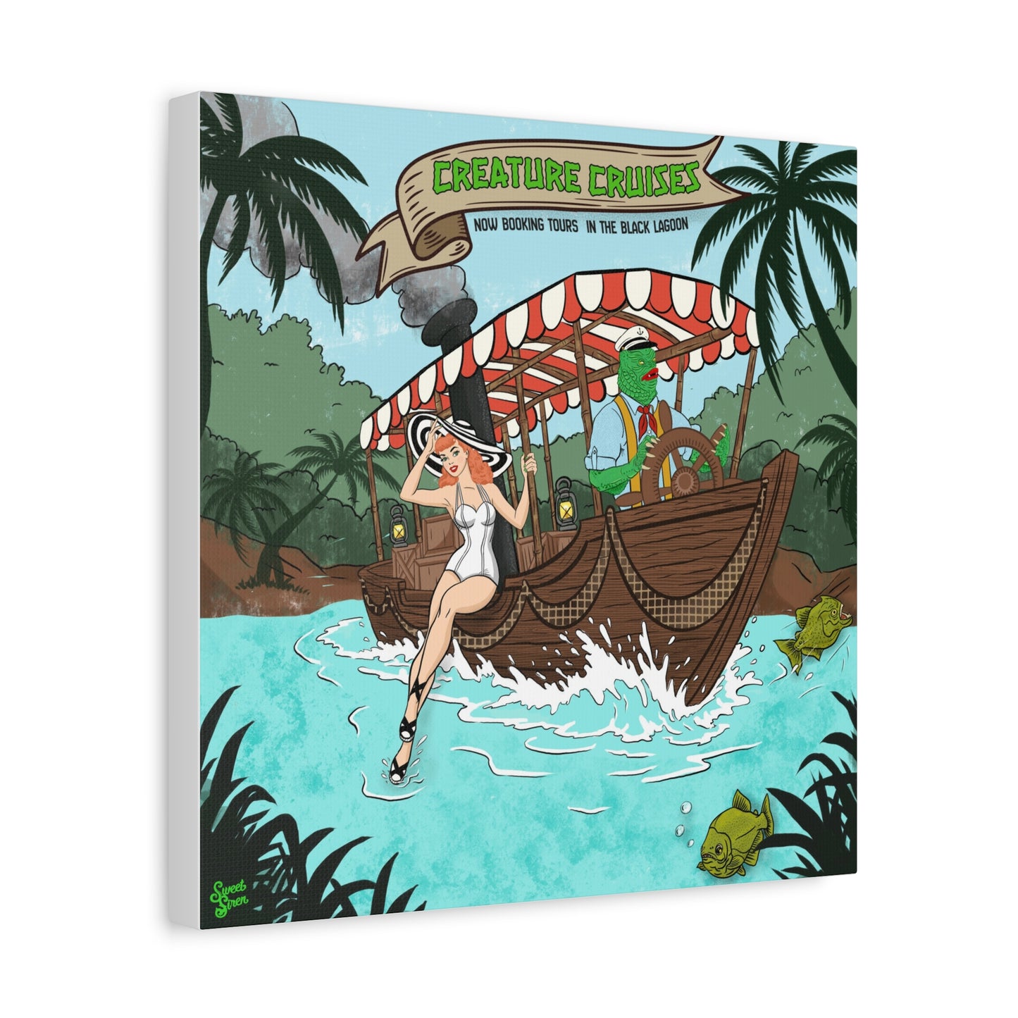 Creature Cruises - Canvas Print