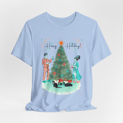 Retro Monsters Holiday  - Unisex Tee
