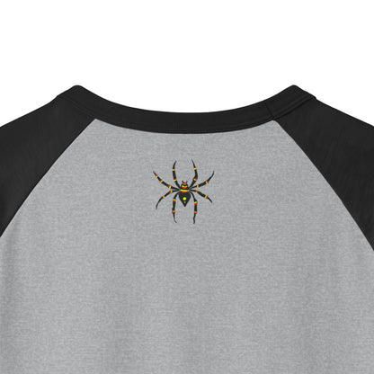 Retro Trick or Treat - Unisex Three-Quarter Sleeve Raglan Shirt