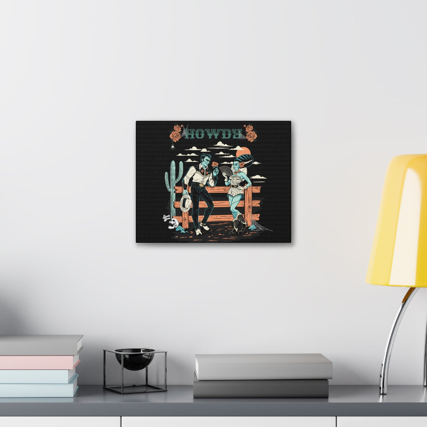 Howdy Monsters - Canvas Prints