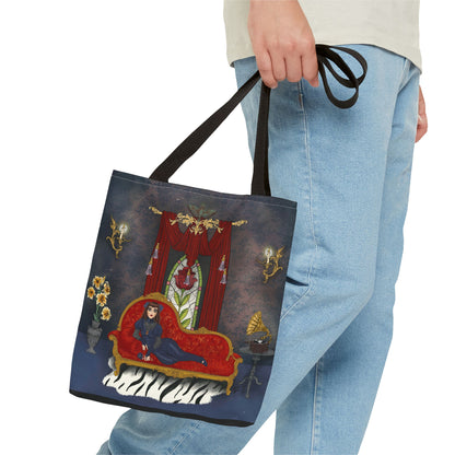 Haunted Werecat Lady  - Tote Bag