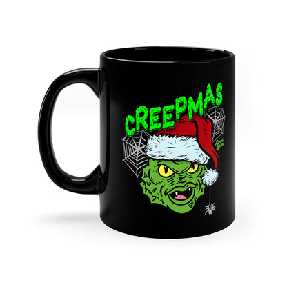 Creepmas Creature 11oz Black Mug