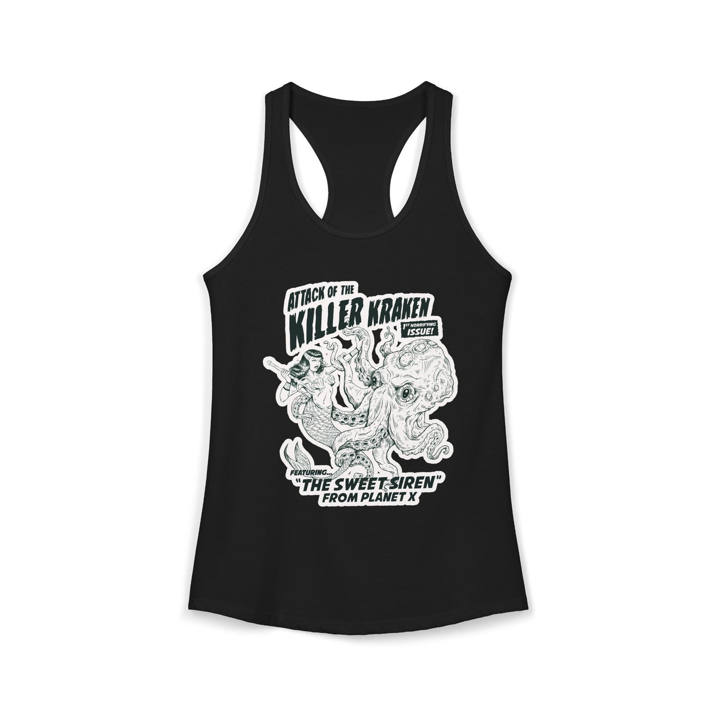 Attack of the Killer Kraken - Women's Racerback Tank