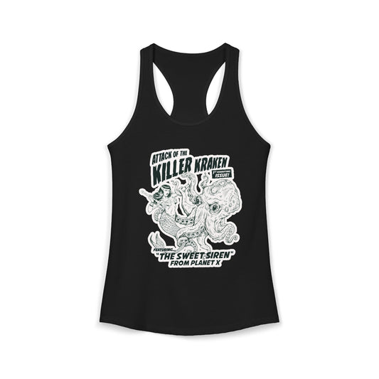 Attack of the Killer Kraken - Women's Racerback Tank