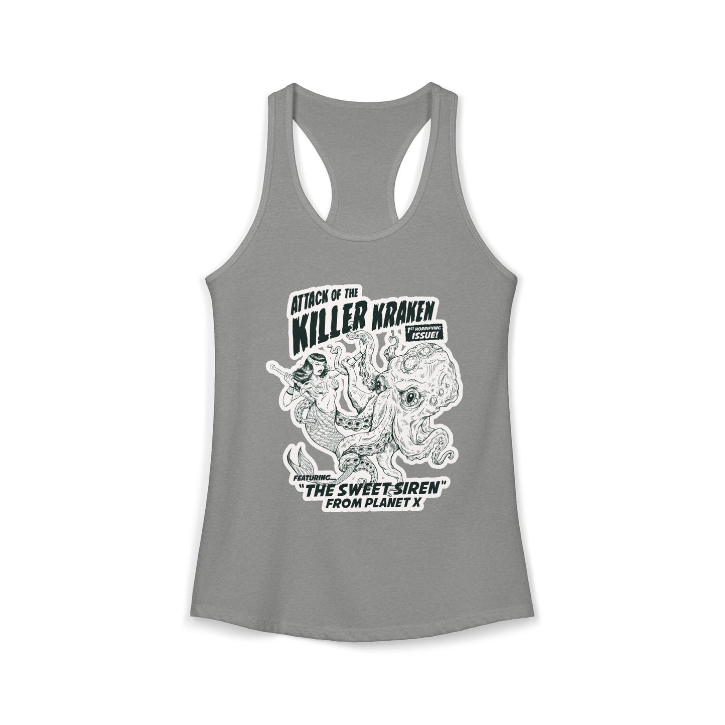 Attack of the Killer Kraken - Women's Racerback Tank
