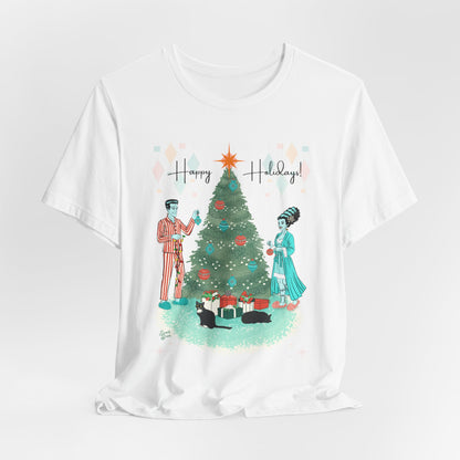 Retro Monsters Holiday  - Unisex Tee