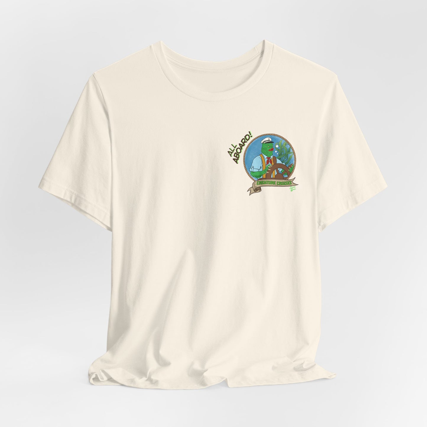 Creature Cruises  -Front/Back  Unisex Tee