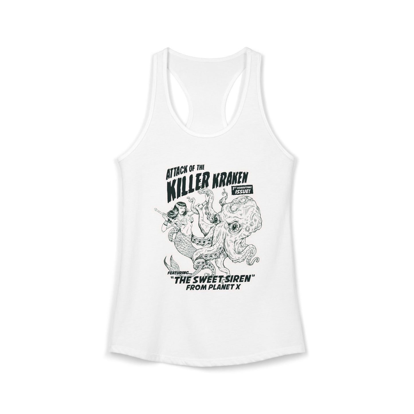 Attack of the Killer Kraken - Women's Racerback Tank