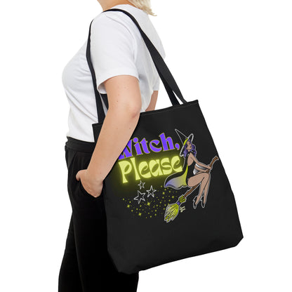 Witch, Please Broomstick - Tote Bag