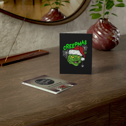 Creepmas Creature  - Greeting Cards (1, 10, 30, and 50pcs)