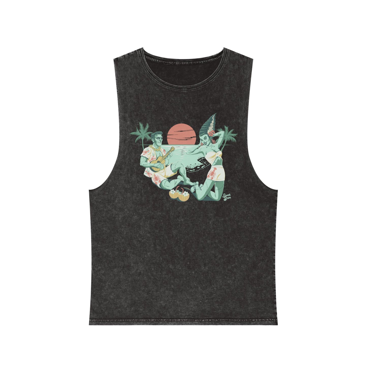We’re Alive! - Unisex Stonewash Tank Top