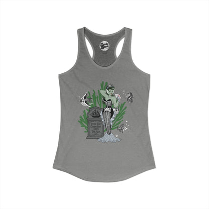 Skeleton Mermaid - Women's Racerback Tank