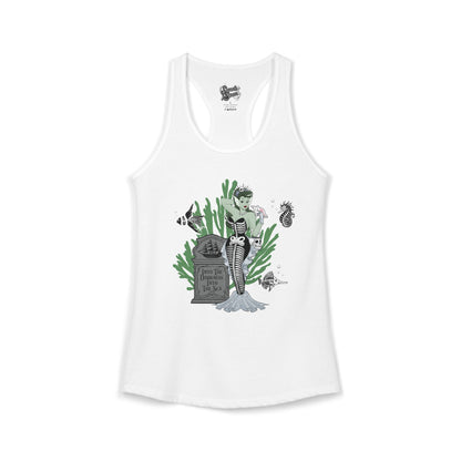 Skeleton Mermaid - Women's Racerback Tank