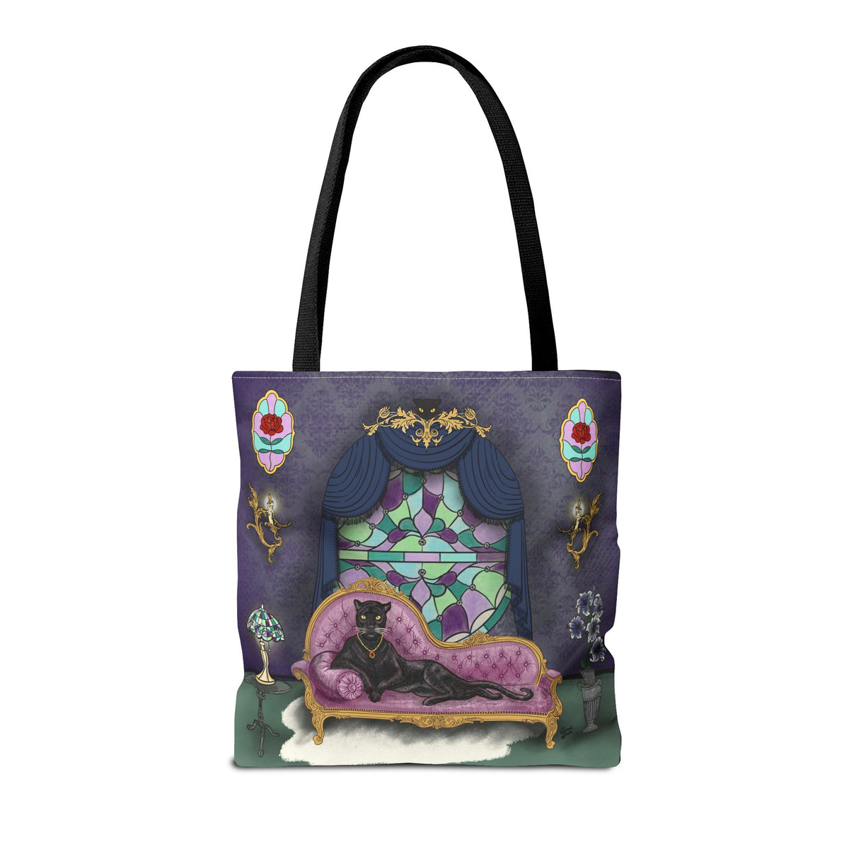Haunted Panther Lady - Tote Bag