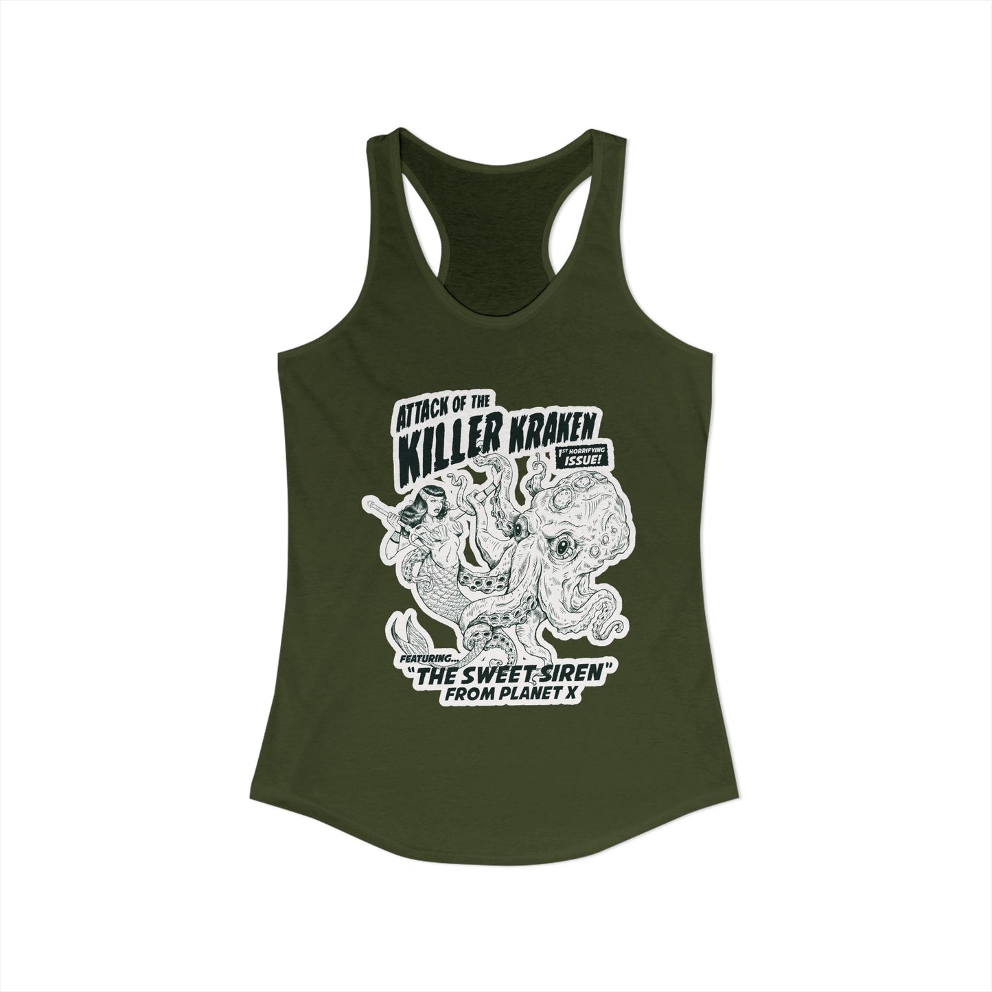 Attack of the Killer Kraken - Women's Racerback Tank