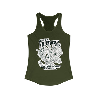 Attack of the Killer Kraken - Women's Racerback Tank