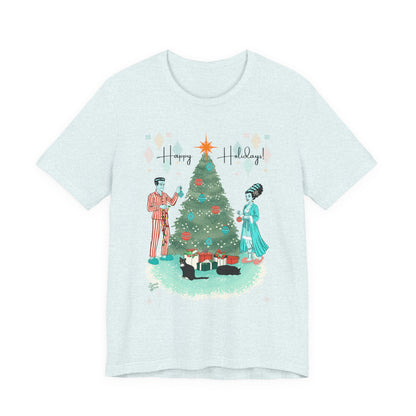 Retro Monsters Holiday  - Unisex Tee