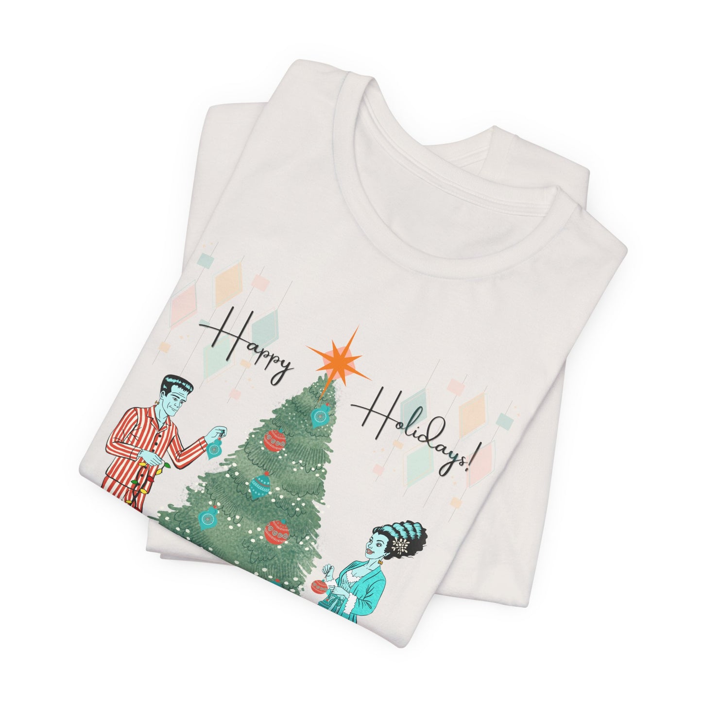 Retro Monsters Holiday  - Unisex Tee