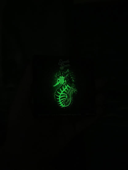 Skeleton Seahorse PIN Glow-in-the-Dark